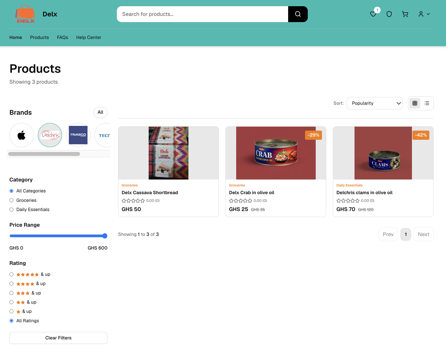 E-commerce App